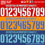 Primeira Liga 2024-2025 Font Vector – Thrilling Portuguese Masterpiece