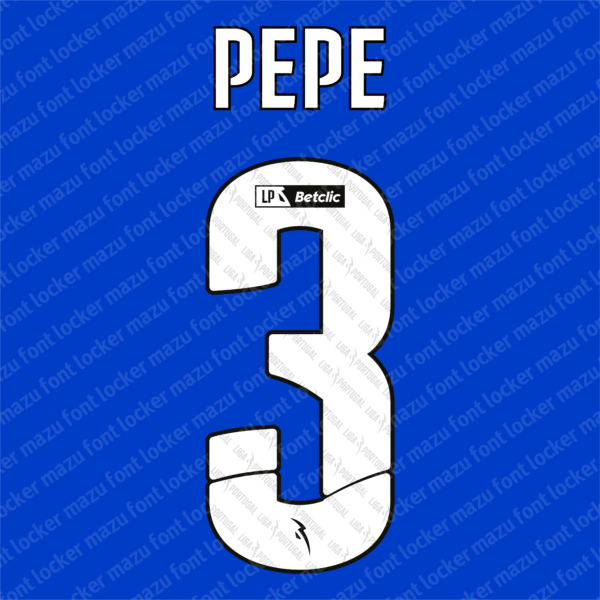 Primeira Liga 2024-2025 Font Vector – Thrilling Portuguese Masterpiece