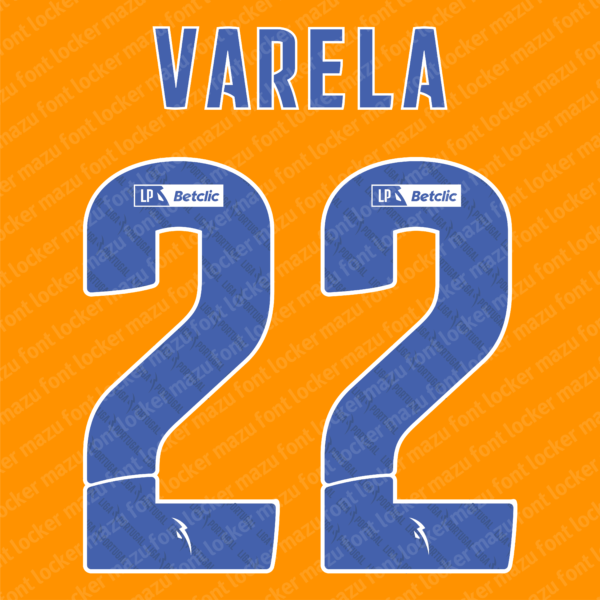Primeira Liga 2024-2025 Font Vector – Thrilling Portuguese Masterpiece