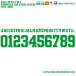 Real Betis 2026-2027 Font Vector – Unstoppable Passionate Verdiblanco Warrior