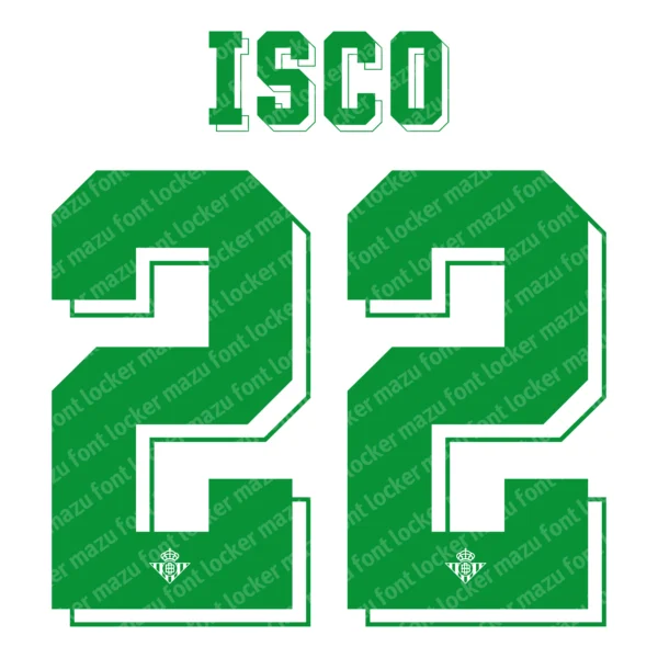 Real Betis 2026-2027 Font Vector – Unstoppable Passionate Verdiblanco Warrior