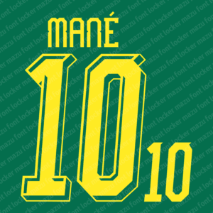 Senegal World Cup 2026 font