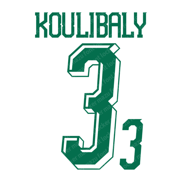 Senegal World Cup 2026 Font Vector – Bold African Power & Victory Vibes