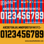 Crystal Palace 2025-2026 Font Vector (AI, EPS, SVG, TTF) – #1 Authentic Style