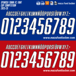 Ipswich Town FC 2025-26 Font Vector (AI, EPS, SVG, TTF) – #1 Authentic Style