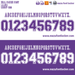 Real Madrid 1997-98 Font Vector (AI, EPS, SVG, TTF) – #1 Authentic Style