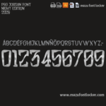 Paris Saint-Germain Night Edition 2026 Font Vector (AI, EPS, SVG, TTF) – #1 Authentic Style