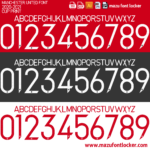 Manchester United 2020-2021 Font Vector (AI, EPS, SVG, TTF) – #1 Authentic Style