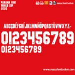 Panama World Cup 2026 Font Vector (AI, EPS, SVG, TTF) – #1 Authentic Style