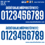 Cruz Azul 2025-26 Font Vector (AI, EPS, SVG, TTF) – #1 Authentic Style