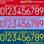 Manchester United 2021-2022 Font Vector (AI, EPS, SVG, TTF) – #1 Authentic Style