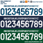 Real Madrid 2012-13 Font Vector (AI, EPS, SVG, TTF) – #1 Authentic Style
