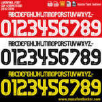 Liverpool 2010-2018 Font Vector (AI, EPS, SVG, TTF) – Legendary Steven Gerrard Era
