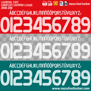 Liverpool 2008-2010 Font Vector – Stunning Torres Golden Years