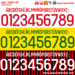 Ligue 1 France 2020-2023 Font Vector (AI, EPS, SVG, TTF) – #1 Authentic Style