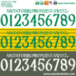 Celtic FC 2024-2025 Font Vector – Epic Green & White Masterpiece