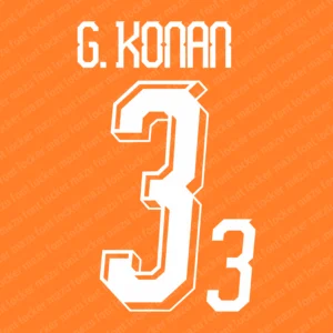 Ivory Coast World Cup 2026 Font
