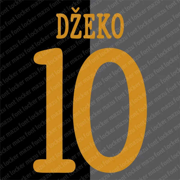 Manchester City 2013-2014 Font Vector – Bold Citizens Epic Artwork