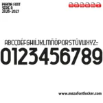 Parma Calcio 2026-2027 Font Vector – Epic Yellow Blue Masterpiece
