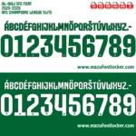 Al-Ahli 2025-2026 Font Vector – Epic Red Eagles Masterpiece