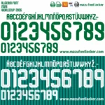 Algeria World Cup 2026 Font Vector – Epic Fennec Warriors Masterpiece