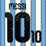 Argentina World Cup 2026 Font Vector – Triumphant Albiceleste Masterpiece