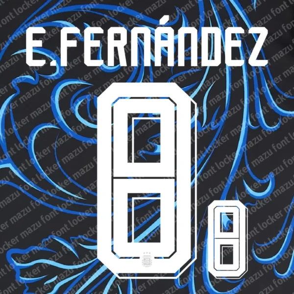 Argentina World Cup 2026 Font Vector – Triumphant Albiceleste Masterpiece