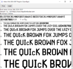 Aston Villa 2026-2027 Font Vector – Stunning Villans Masterpiece