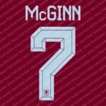 Aston Villa 2026-2027 Font Vector – Stunning Villans Masterpiece
