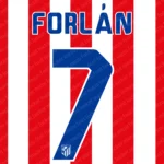 Atletico Madrid 2010-2012 Font Vector – Epic Rojiblancos Red & White Masterpiece