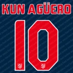 Atletico Madrid 2010-2012 Font Vector – Epic Rojiblancos Red & White Masterpiece