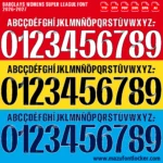 Barclays Women's Super League 2026 Font Vector – Legendary English Women's Football Collection