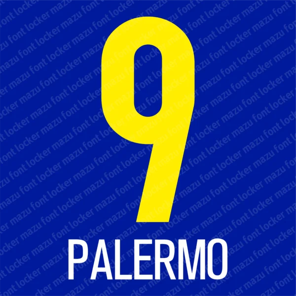 Boca Juniors 2005-2006 Font Vector – Epic Classic La Bombonera Style