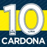 Boca Juniors 2017-2018 Font Vector – Legendary Azul y Oro Glory