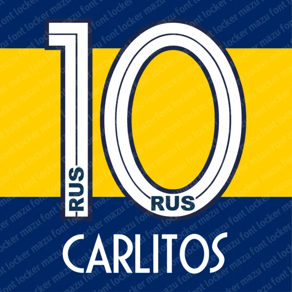 Boca Juniors 2019-2020 Font Vector – Ultimate Bombonera Warrior Masterpiece