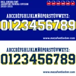 Boca Juniors 2020-2021 Font Vector – Stunning Xeneize Legacy Typeface