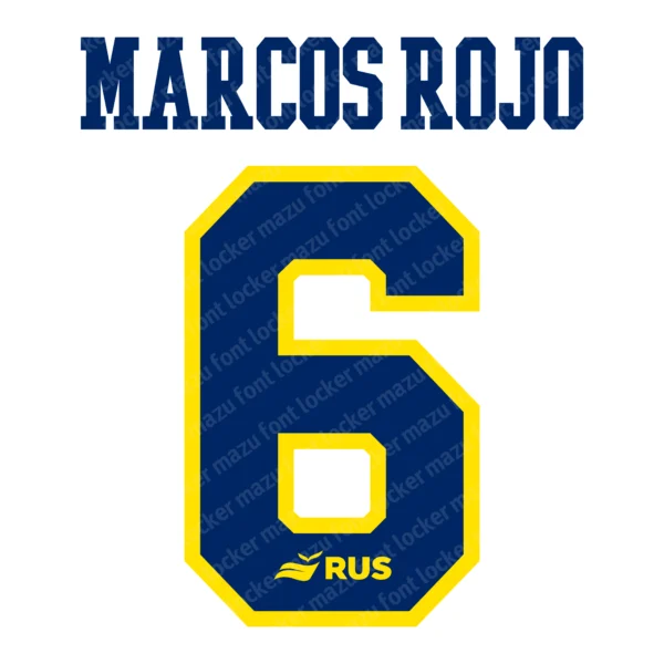 Boca Juniors 2020-2021 Font Vector – Stunning Xeneize Legacy Typeface