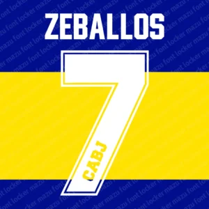 Boca Juniors 2022-2023 Font