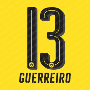 Borussia Dortmund 2016-2018 Font
