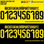 Borussia Dortmund 2018-2019 Font Vector – Ultimate BVB Warrior Masterpiece