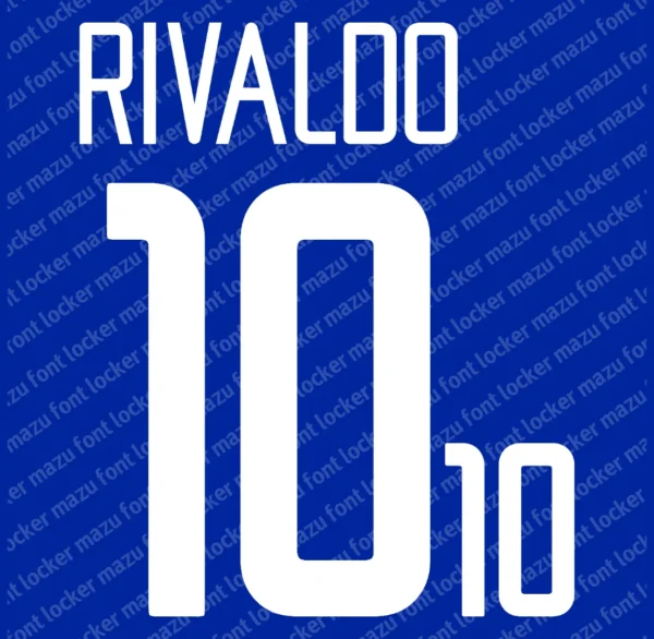 Brazil World Cup 2002 Font Vector – Legendary Canarinho Masterpiece