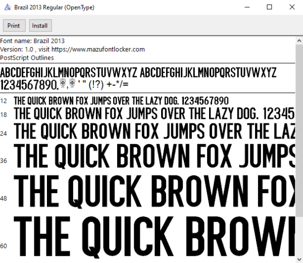 Brazil Confederations Cup 2013 Font Vector – Stunning Seleção Champions Typeface