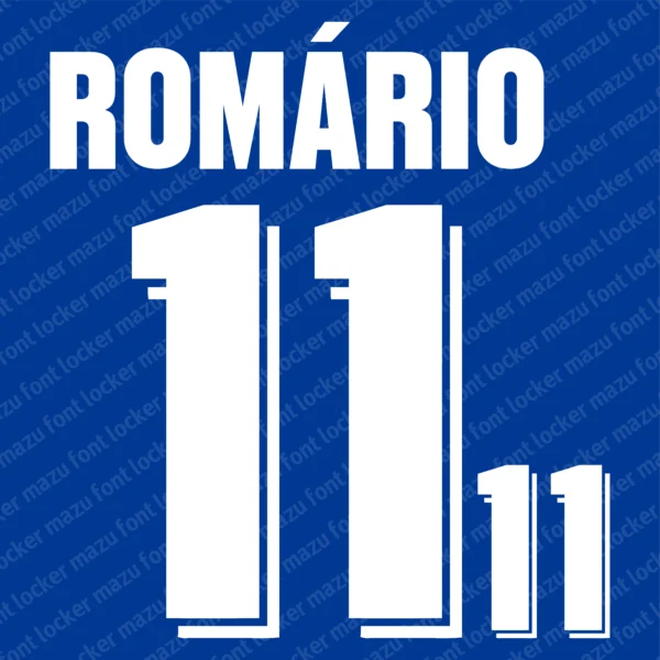 Brazil World Cup 1994 Font Vector – Legendary Yellow Canaries Champion Design