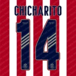 Chivas Guadalajara 2024-2025 Font Vector – Glorious Chivas Masterpiece