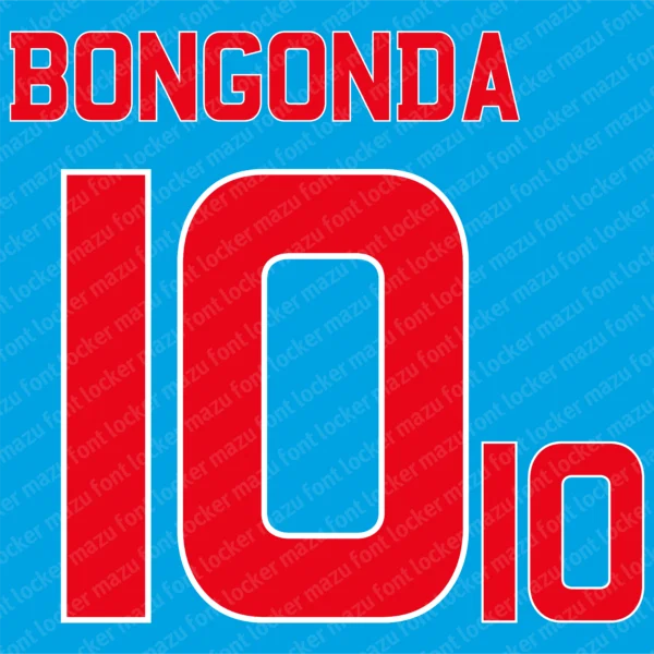 DR Congo World Cup 2026 Font Vector – Epic Leopards Ferocious Masterpiece