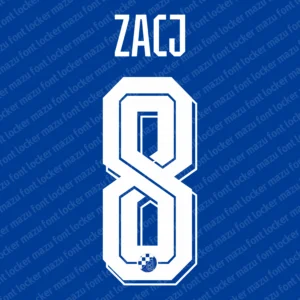 Dinamo Zagreb 2026-2027 Font