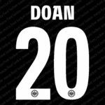 Eintracht Frankfurt 2026-2027 Font Vector – Epic Eagle Masterpiece