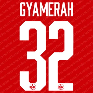FC Kaiserslautern 2024-25 Font