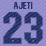 FC Basel 2025-2026 Font Vector – Elite Swiss Super League Jersey Style for Champions