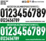 Germany Euro 2012 Font Vector – Unstoppable German Machine Masterpiece
